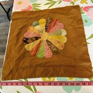 Vintage hand, maid hand, stitched pillowcase